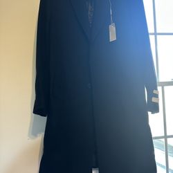 Michael kors brand new long winter coat black