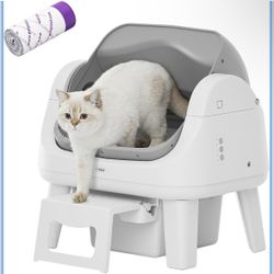  Automatic Litter Box with 7 Pairs of Safety Sensors #1