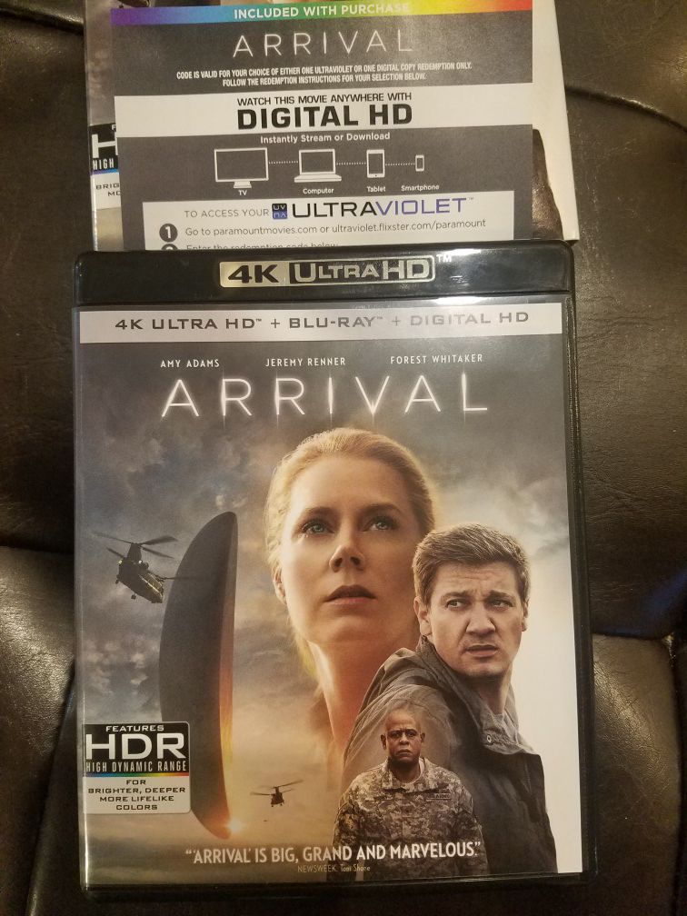 Arrival Digital Copy only