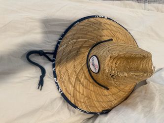 Dodgers straw hat