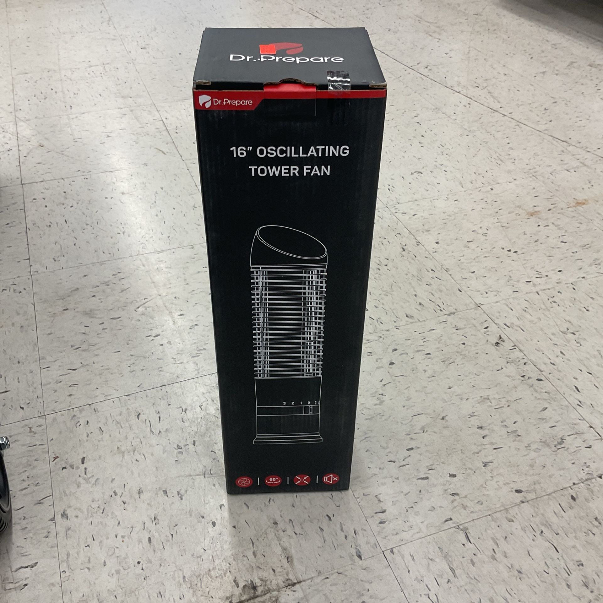 16” Oscillating Tower Fan
