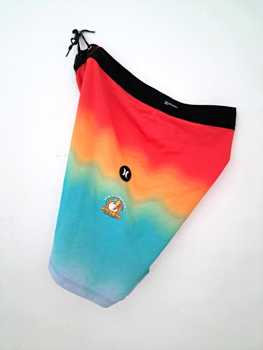 (4 photos) HURLEY Matsumotos Shave Ice Board Shorts Mens 32 w