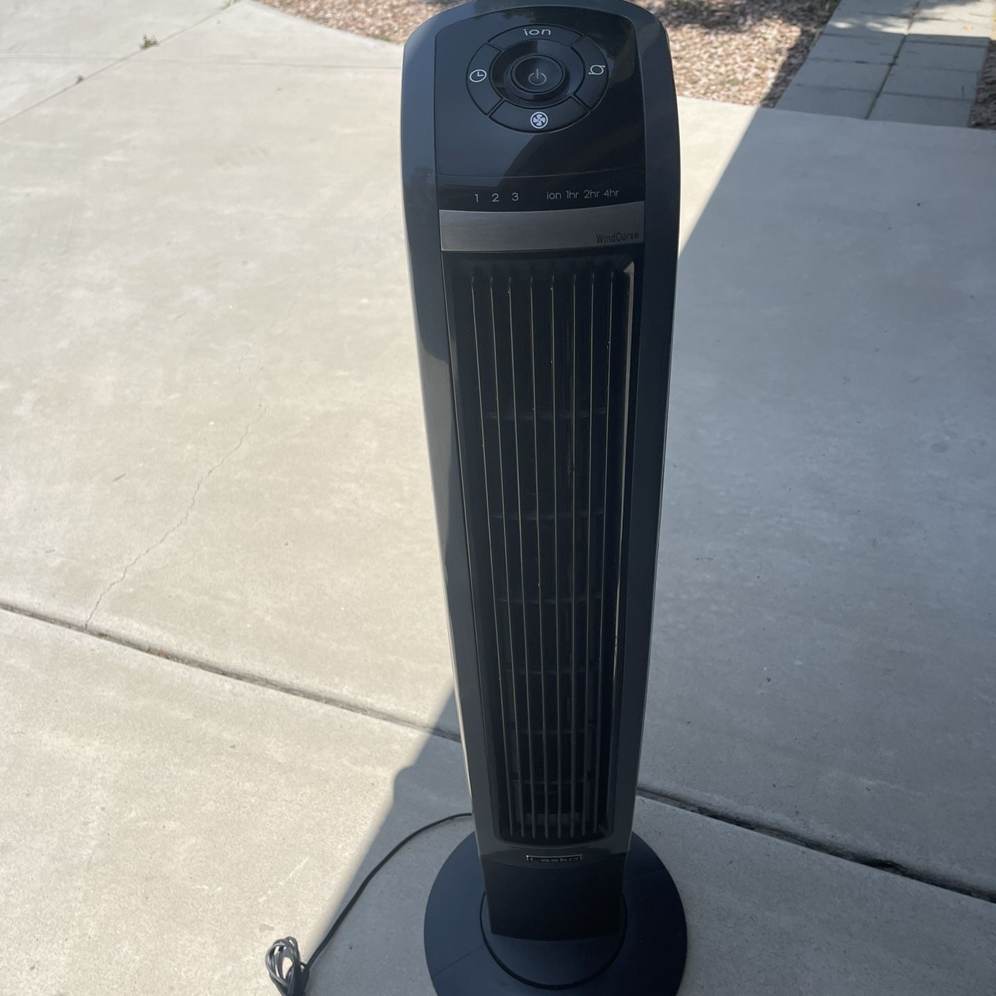 Lasko 42 Wind Curve Tower Fan with Ionizer T42902, Charcoal/Gray for Sale  in Rialto, CA - OfferUp