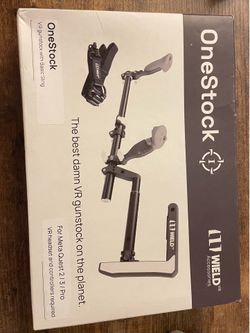 VR gun stock