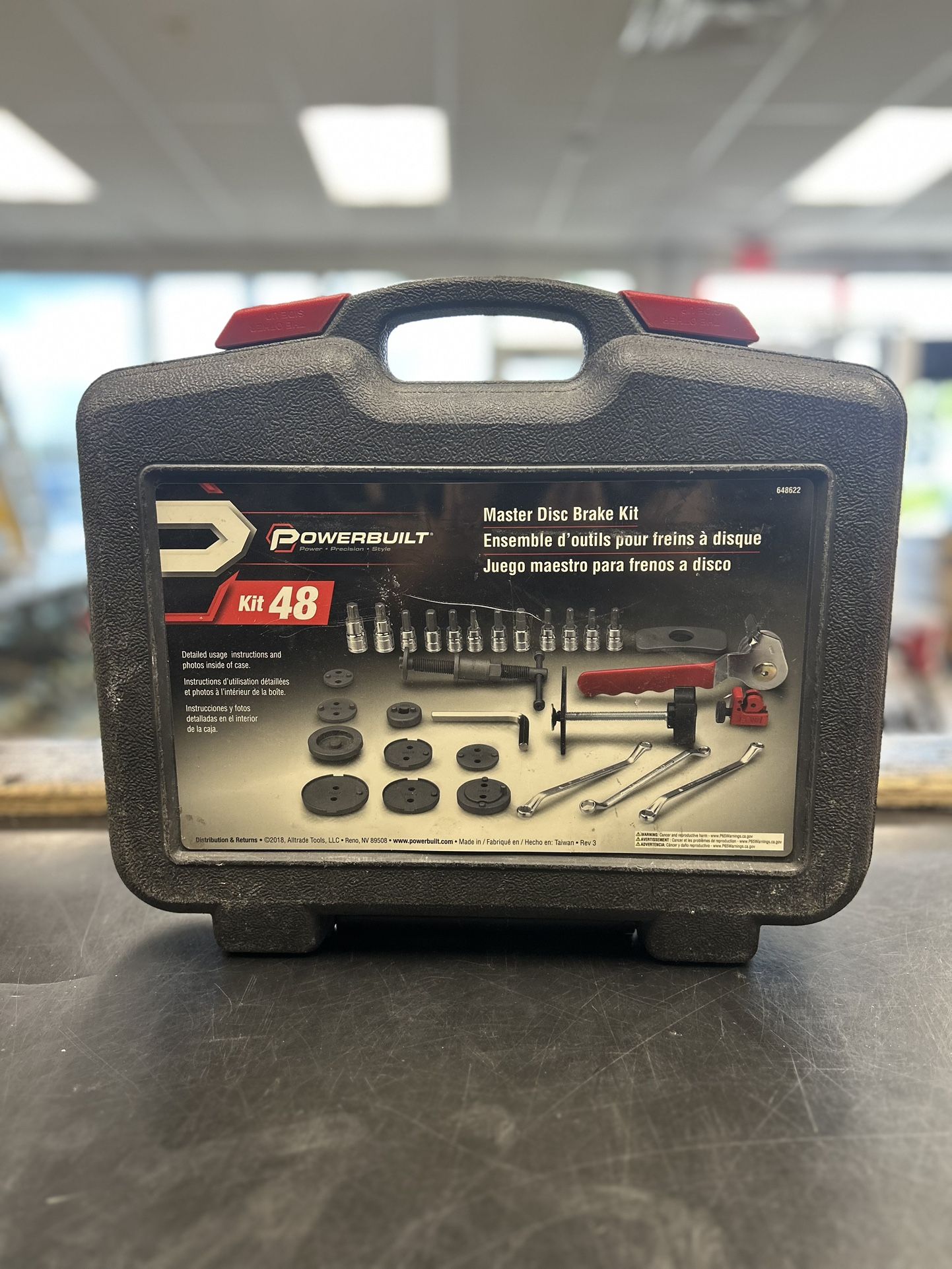 Powerbuilt Tools Loaner Tool: Master Disc Brake Kit