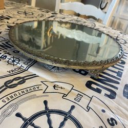Antique Mirrored Plateau