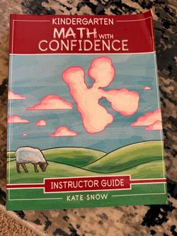 Kindergarten Math with Confidence Instructor Guide