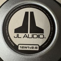 12” JL Audio 12W1v2-8 Subwoofer Car Speaker