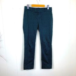 Banana Republic Blue/Green Dress Pants Sz 0