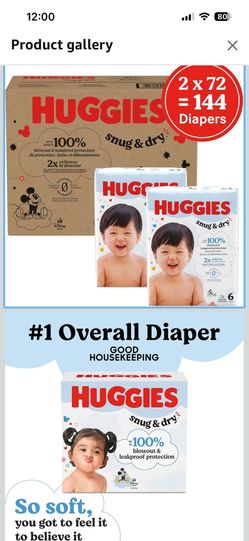 Size 6 Huggies 