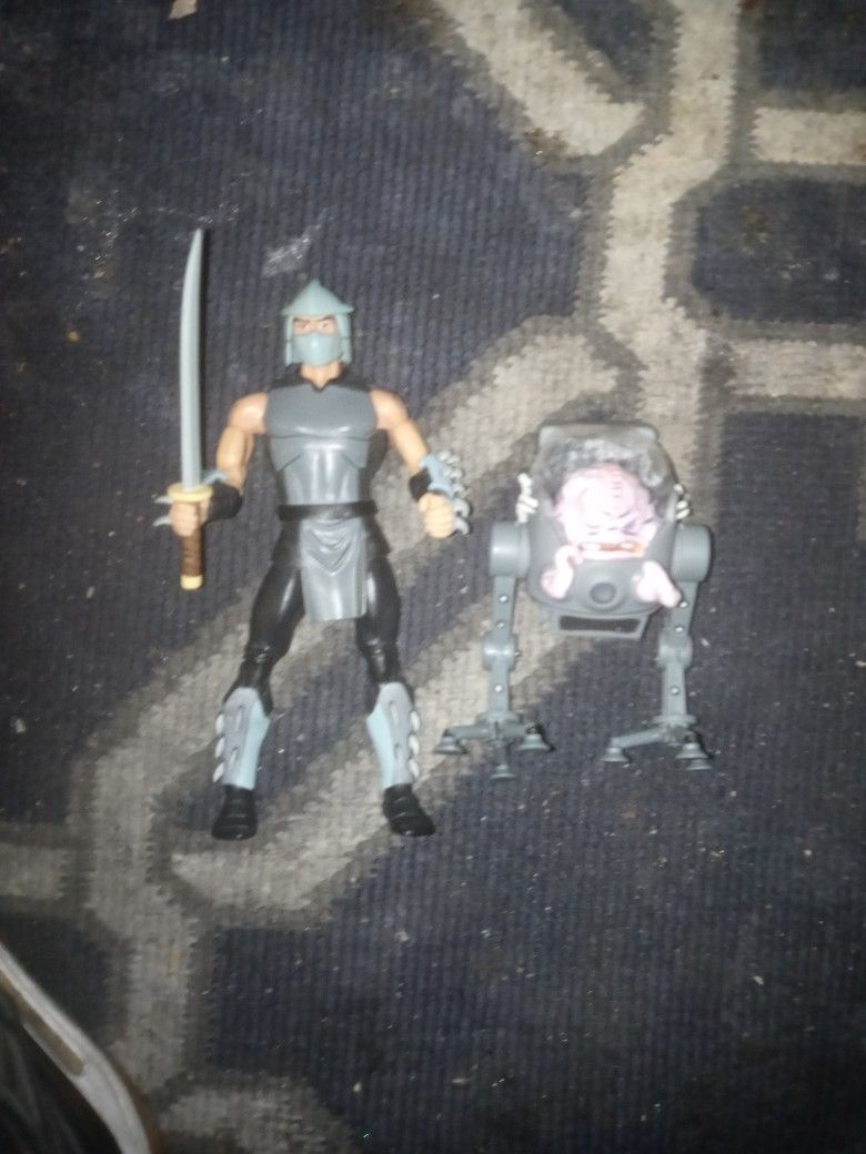 Nickelodeon Series Teenage Mutant Ninja Turtles The Shredder And Crane