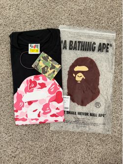 BAPE Camo Black Tee