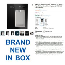 Elkay LBWDM0BKBC Liv EZ Mechanical Built-in Filtered Water Dispenser