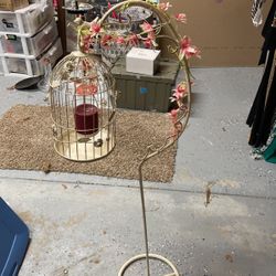 Cream Bird Cage