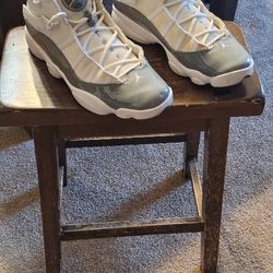 Jordan 6 Rings White And Grey Size 12 