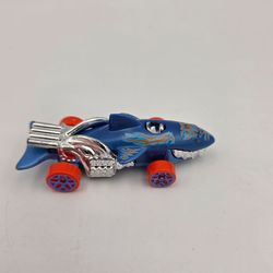 Hot Wheels Sharkruiser 1:64 Diecast Metal Blue Shark Car Collectible 1986