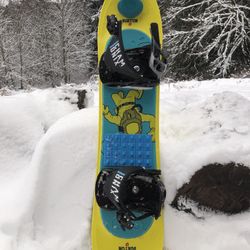Used Kids 90cm Burton Riglet Snowboard for Sale in Redmond, WA