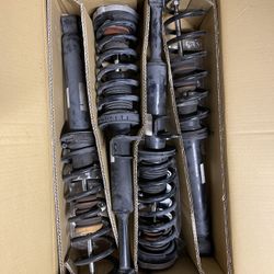 Stock BMW 535i Coilovers
