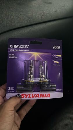 SYLVANIA XTRA VISION FOG LIGHT BULBS 9006