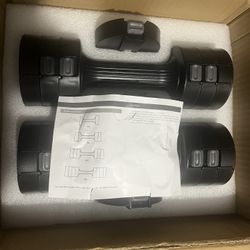 Adjustable Weight Dumbbells Set New 