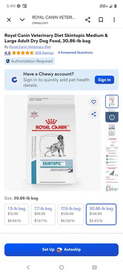 Royal Cainin 30 lbs Dog Food