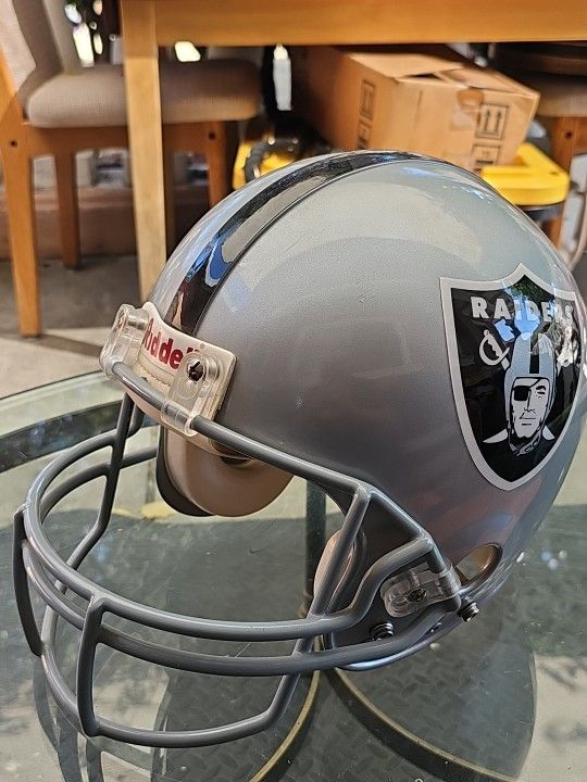 Raiders Ridell Helmet Sz Large