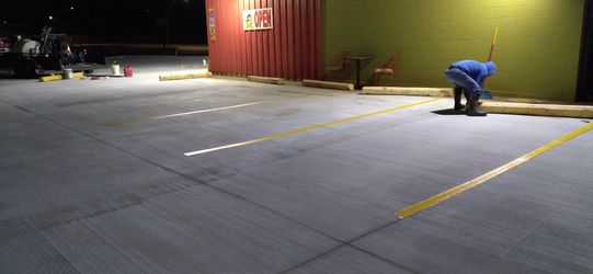 Striping Parking lots