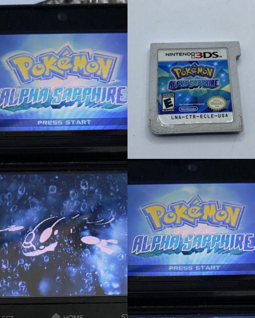 Pokemon Alpha Sapphire (3DS, 2014) Tested - Working - Cartridge Only - USA
