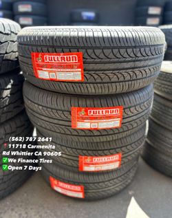 245/60R18 FULLRUN Set of Tires Installed and Balanced Set de Llantas Nuevas Instaladas y Balanceadas