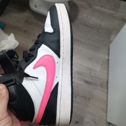 Black & Pink Nike Hightops
