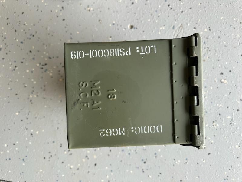 Military Ammo Metal Storage box