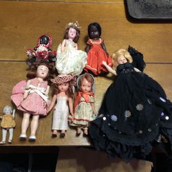 Antique Dolls Lot