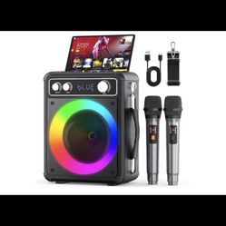 Karaoke Machine, Portable Bluetooth Karaoke Speaker