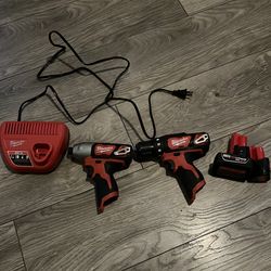 Milwaukee M12 tool set