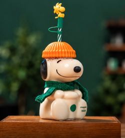 Snoopy glass cup