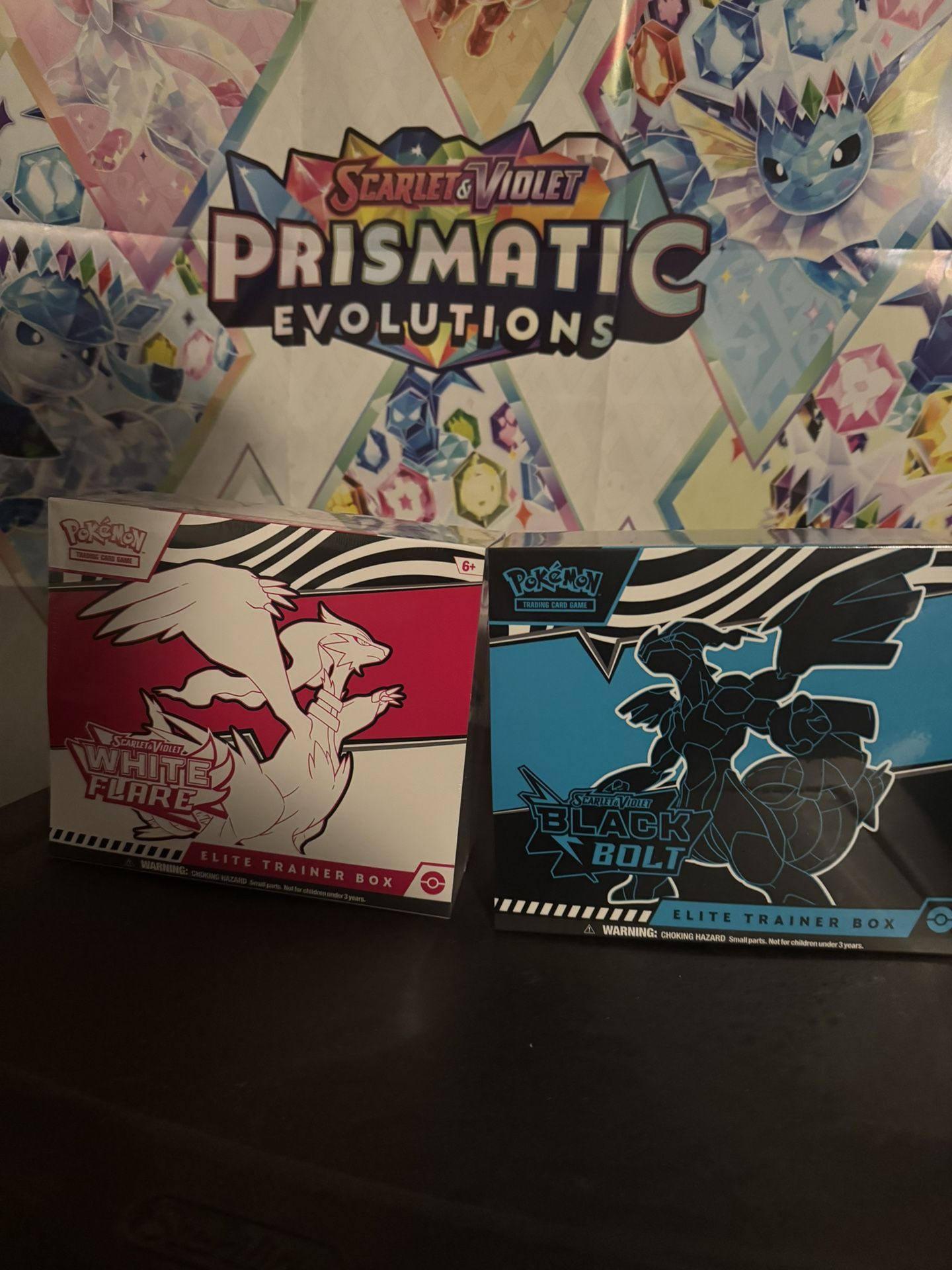 Pokemon White Flare And Black Bolt ETB