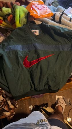 Vintage Nike V Neck Windbreaker 