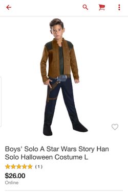 Kids Han solo size large