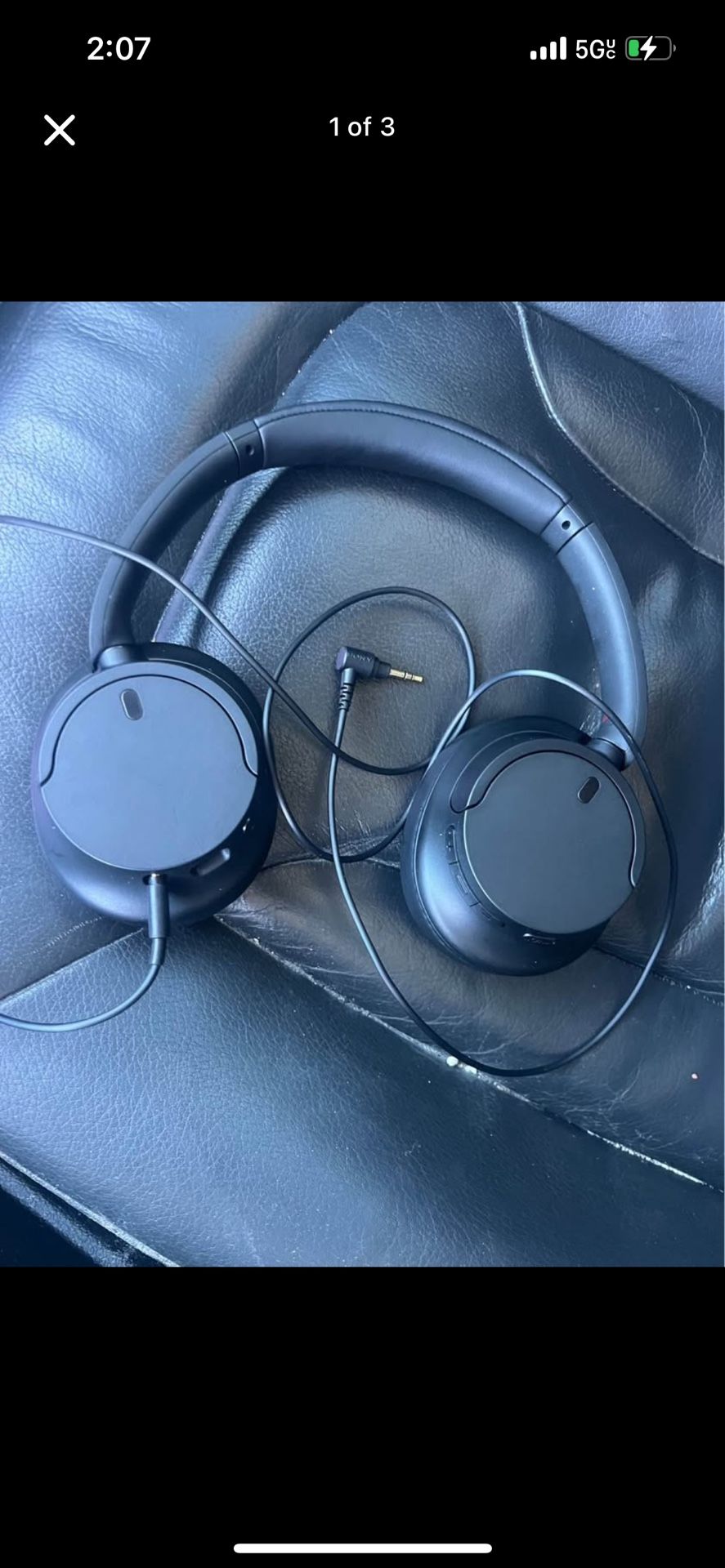 Sony Headphones Bluetooth W/ Audio Jack