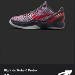 Size 7y Nike Kobe 6 ASG Hollywood 3D (2026) (GS)