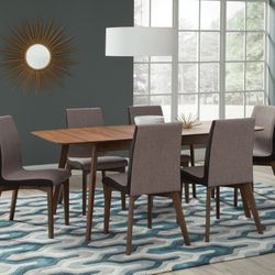 Redbridge Mid-century Modern Five-piece Dining Set