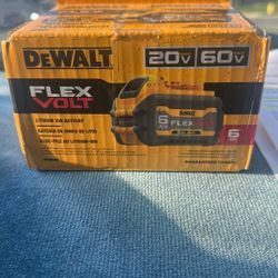Dewalt flex volt lithium battery 