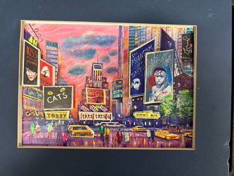 Vintage Broadway New York Art