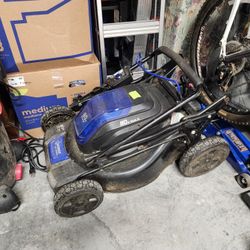 Kobalt 80v lawnmower and leaf blower