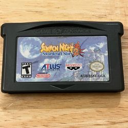 Summon Night 2: Swordcraft Story Nintendo Gameboy Advance