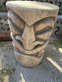 Tiki Cement Statues / Stools
