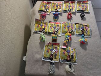 Poppy Playtime Figural Bag Clips ( 10 out of 11 in the set)