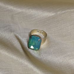 Teal Jewel Ring