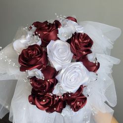 Tossing Wedding Bouquet 
