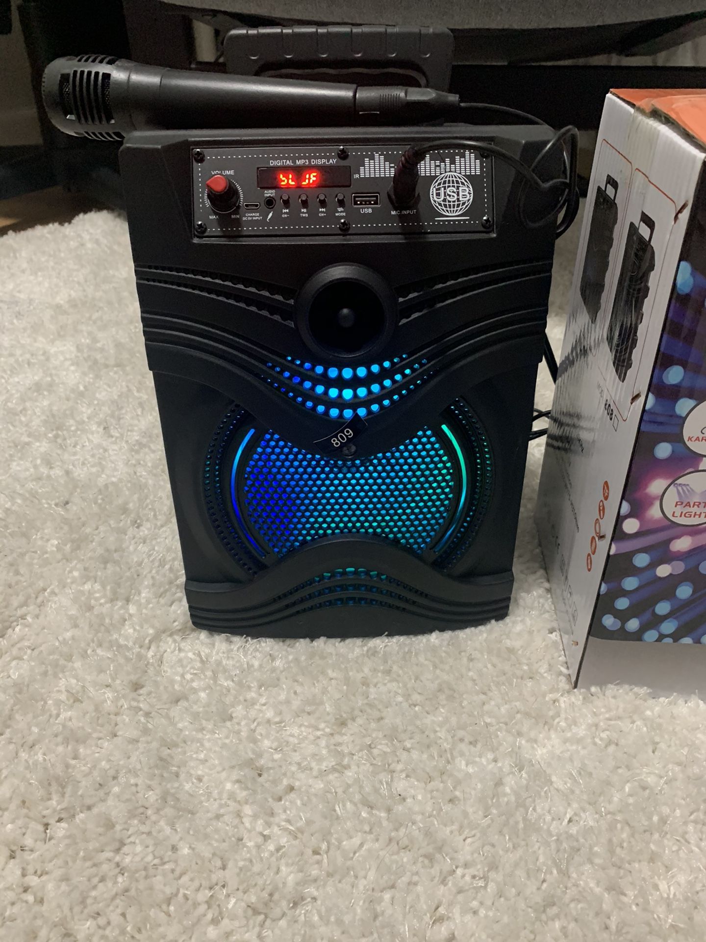 Bluetooth karaoke machine